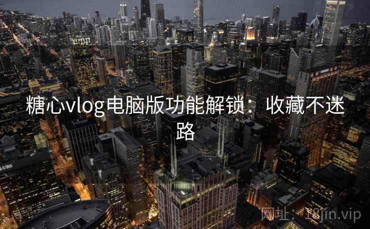 糖心vlog电脑版功能解锁：收藏不迷路