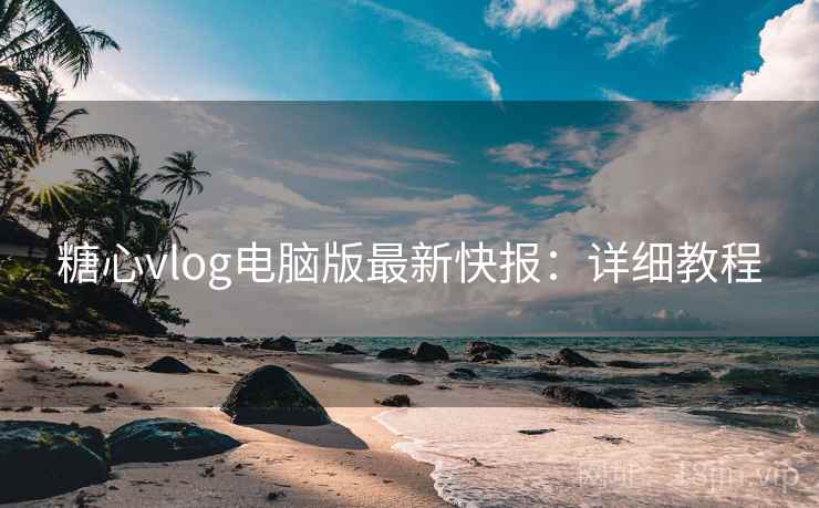糖心vlog电脑版最新快报：详细教程